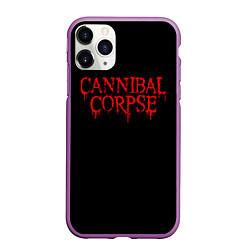 Чехол iPhone 11 Pro матовый Cannibal Corpse