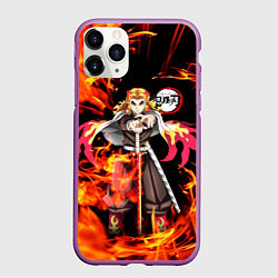 Чехол iPhone 11 Pro матовый КЛИНОК РАССЕКАЮЩИЙ ДЕМОНОВ