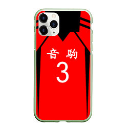 Чехол iPhone 11 Pro матовый НЕКОМА 3 NEKOMA, цвет: 3D-салатовый