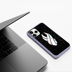 Чехол iPhone 11 Pro матовый DEAD SPACE МЁРТВЫЙ КОСМОС, цвет: 3D-светло-сиреневый — фото 2