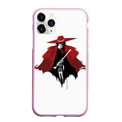 Чехол iPhone 11 Pro матовый Immortal Duo, цвет: 3D-розовый