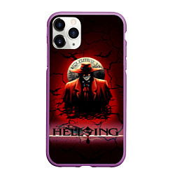 Чехол iPhone 11 Pro матовый HELLSING $$$