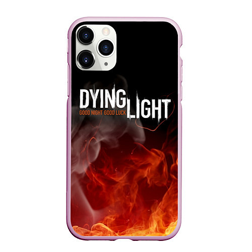 Чехол iPhone 11 Pro матовый DYING LIGHT 2 / 3D-Розовый – фото 1