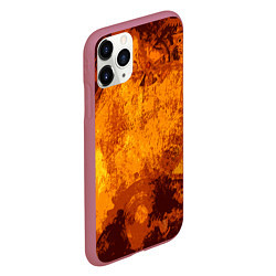 Чехол iPhone 11 Pro матовый Стимпанк, цвет: 3D-малиновый — фото 2