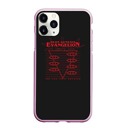 Чехол iPhone 11 Pro матовый Evangelion Neon Genesis