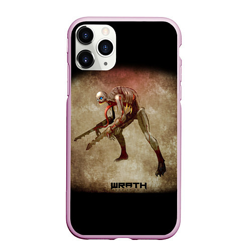 Чехол iPhone 11 Pro матовый WRATH: Aeon of Ruin / 3D-Розовый – фото 1