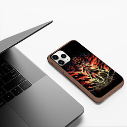 Чехол iPhone 11 Pro матовый СТАЛЬНОЙ АЛХИМИК, цвет: 3D-коричневый — фото 2