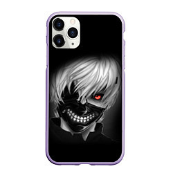 Чехол iPhone 11 Pro матовый TOKYO GHOUL ТОКИЙСКИЙ ГУЛЬ, цвет: 3D-светло-сиреневый