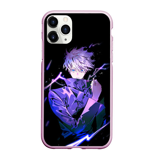 Чехол iPhone 11 Pro матовый JUJUTSU KAISEN / 3D-Розовый – фото 1