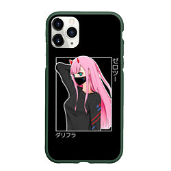 Чехол iPhone 11 Pro матовый Zero Two