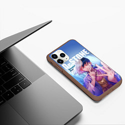 Чехол iPhone 11 Pro матовый Asagiri Gen, цвет: 3D-коричневый — фото 2