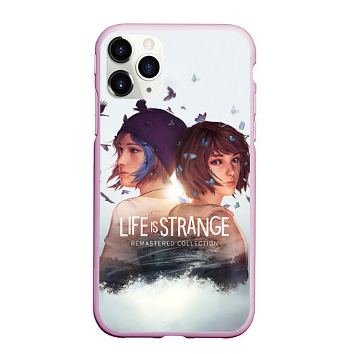 Чехол iPhone 11 Pro матовый Life is strange Remaster / 3D-Розовый – фото 1