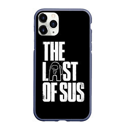 Чехол iPhone 11 Pro матовый Among Us The Last Of Us, цвет: 3D-серый