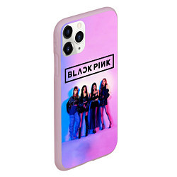 Чехол iPhone 11 Pro матовый BLACKPINK, цвет: 3D-розовый — фото 2