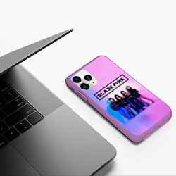 Чехол iPhone 11 Pro матовый BLACKPINK, цвет: 3D-фиолетовый — фото 2