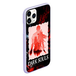 Чехол iPhone 11 Pro матовый DARKSOULS GAME, цвет: 3D-светло-сиреневый — фото 2