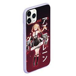 Чехол iPhone 11 Pro матовый Azur lane, цвет: 3D-светло-сиреневый — фото 2