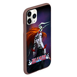 Чехол iPhone 11 Pro матовый ПУСТОЙ BLEACH БЛИЧ, цвет: 3D-коричневый — фото 2