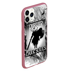 Чехол iPhone 11 Pro матовый DARK SOULS ТЁМНЫЙ МИР, цвет: 3D-малиновый — фото 2