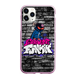 Чехол iPhone 11 Pro матовый Friday Night Funkin Bomb man B