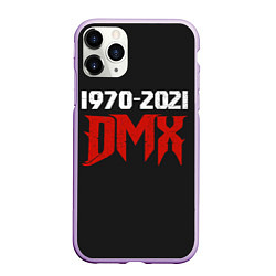 Чехол iPhone 11 Pro матовый DMX 1970-2021, цвет: 3D-сиреневый