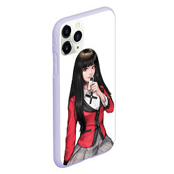 Чехол iPhone 11 Pro матовый Jabami Yumeko Kakegurui, цвет: 3D-светло-сиреневый — фото 2