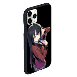 Чехол iPhone 11 Pro матовый Yumeko, цвет: 3D-черный — фото 2