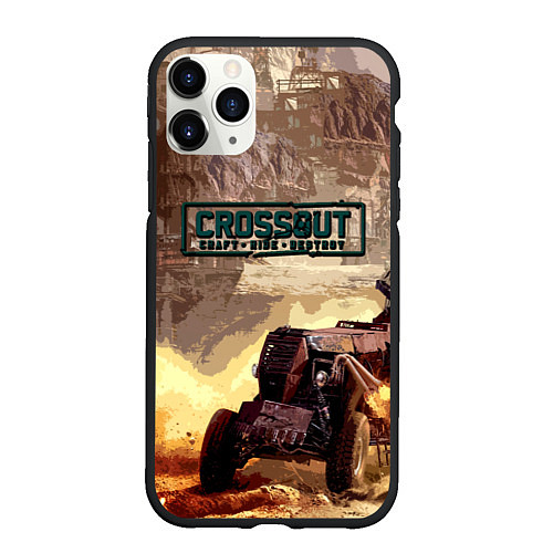 Чехол iPhone 11 Pro матовый CROSSOUT 2021 / 3D-Черный – фото 1