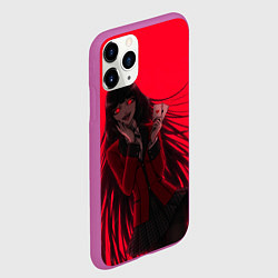 Чехол iPhone 11 Pro матовый ЮМЭКО БЕЗУМНЫЙ АЗАРТ, цвет: 3D-фиолетовый — фото 2