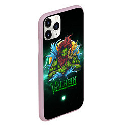 Чехол iPhone 11 Pro матовый Valheim повелитель морей, цвет: 3D-розовый — фото 2