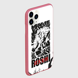 Чехол iPhone 11 Pro матовый Roshi, цвет: 3D-малиновый — фото 2