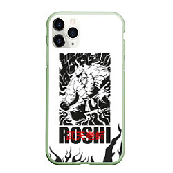 Чехол iPhone 11 Pro матовый Roshi, цвет: 3D-салатовый