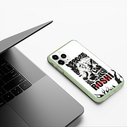 Чехол iPhone 11 Pro матовый Roshi, цвет: 3D-салатовый — фото 2