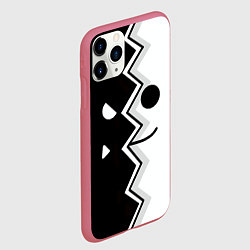 Чехол iPhone 11 Pro матовый Geometry Dash: Fondo, цвет: 3D-малиновый — фото 2