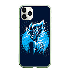 Чехол iPhone 11 Pro матовый Dragon Ball Z Art
