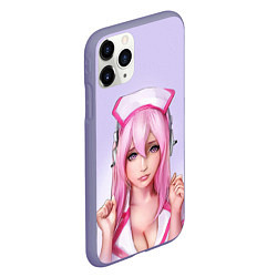 Чехол iPhone 11 Pro матовый Медсестричка Nurse Z, цвет: 3D-серый — фото 2