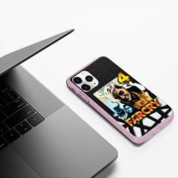 Чехол iPhone 11 Pro матовый FARCRY 4 Пэйган Мин, цвет: 3D-розовый — фото 2
