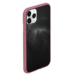 Чехол iPhone 11 Pro матовый Бескрайний космос, цвет: 3D-малиновый — фото 2