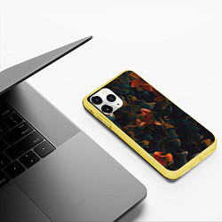 Чехол iPhone 11 Pro матовый Сочное лето, цвет: 3D-желтый — фото 2