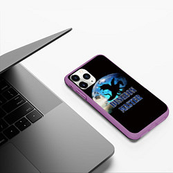 Чехол iPhone 11 Pro матовый Dungeon Master, цвет: 3D-фиолетовый — фото 2