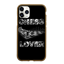 Чехол iPhone 11 Pro матовый Chess Lover Любитель шахмат