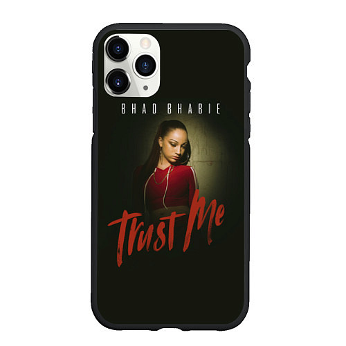 Чехол iPhone 11 Pro матовый Bhad Bhabie Trust me / 3D-Черный – фото 1