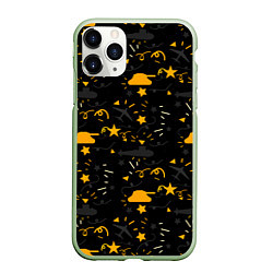 Чехол iPhone 11 Pro матовый День победы, цвет: 3D-салатовый