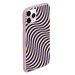 Чехол iPhone 11 Pro матовый Иллюзия обман зрения, цвет: 3D-розовый — фото 2