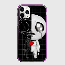 Чехол iPhone 11 Pro матовый Isaac The Binding of Isaac, цвет: 3D-фиолетовый