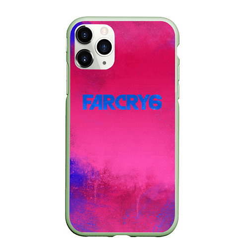 Чехол iPhone 11 Pro матовый Far Cry 6 / 3D-Салатовый – фото 1