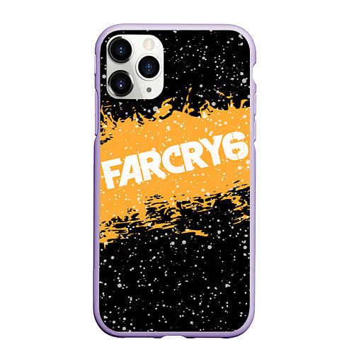 Чехол iPhone 11 Pro матовый Far Cry 6 / 3D-Светло-сиреневый – фото 1