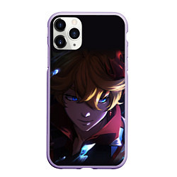 Чехол iPhone 11 Pro матовый ТАРТАЛЬЯ - GENSHIN IMPACT