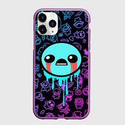 Чехол iPhone 11 Pro матовый Blue Isaac, цвет: 3D-фиолетовый