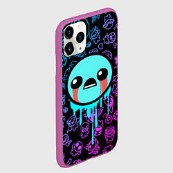 Чехол iPhone 11 Pro матовый Blue Isaac, цвет: 3D-фиолетовый — фото 2